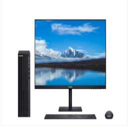 華為/Huawei W515 PGUV-WBYOG 臺式計算機 W515 臺式計算機 華為擎云W515 Kirin 990 8G 256G+1T 集成顯卡 23.8寸顯示器 W515